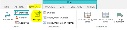 Microsoft Dynamics 365 Business Central | Purchase Order Receipt Reversal